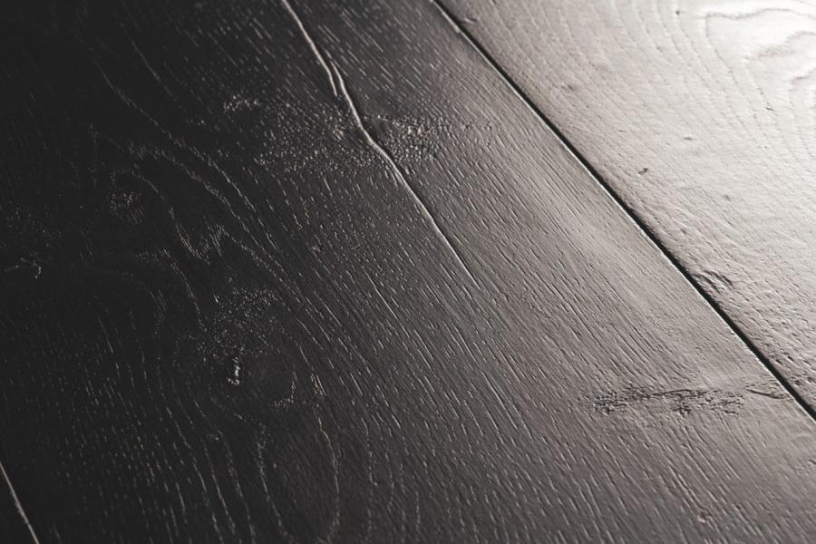 Ламинат Quick-Step Capture Дуб Чёрный Окрашенный (SIG4755) фото в интерьере